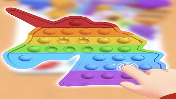 Pop It 3D 🎅 🎁 BİG UPTADE!! All Levels Gameplay Android,ios