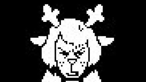 DELTARUNE Chapter 4 (Weird Route Spoilers) - Unused Noelle faces restored.