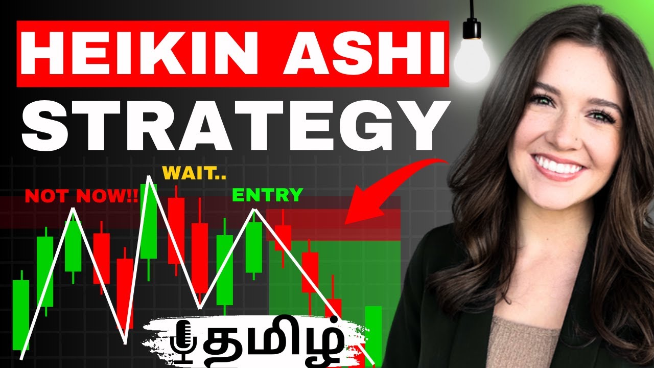 Heikin Ashi Candlestick Strategy Explained in Tamil | Simple Forex Trading Strategy for Beginners