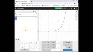 Using Desmos to Graph Exponential Equations