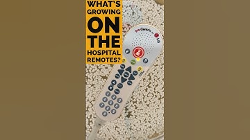 Is there Bacteria on the Hospital Remotes? #bacteria #microbiology #hospital #foryou #science