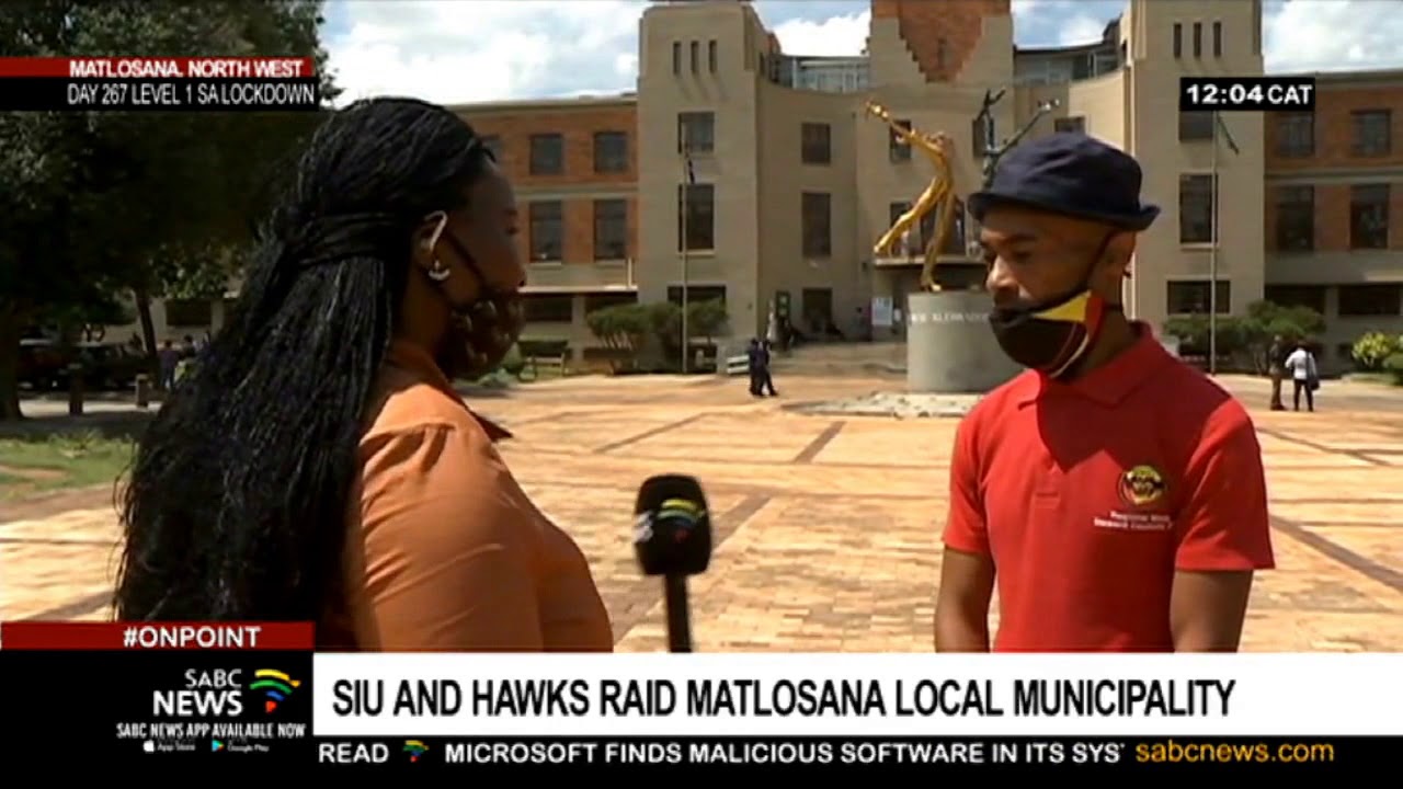 SIU, Hawks raid Matlosana Local Municipality offices