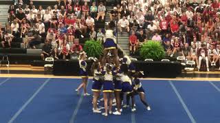 Crisp County Cougars Cheer 2017