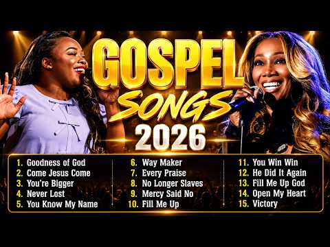 Black Gospel Music | Best Gospel Songs Playlist 2026✝️| Tasha Cobbs, CeCe Winans, JekalynCarr &more