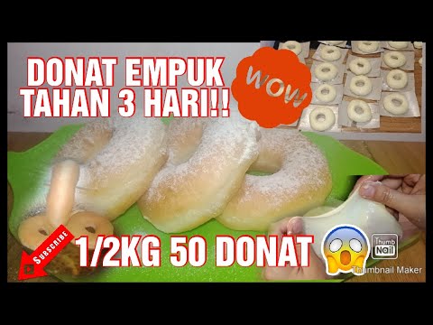 DONAT EMPUK TAHAN