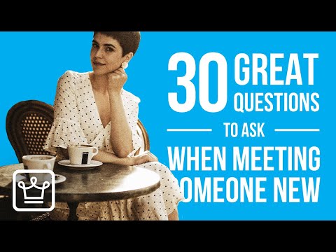 Wideo: 30 przypadkowych pytań, aby zapytać faceta i przerwać niezręczną ciszę