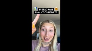 New Instagram Analytics Update
