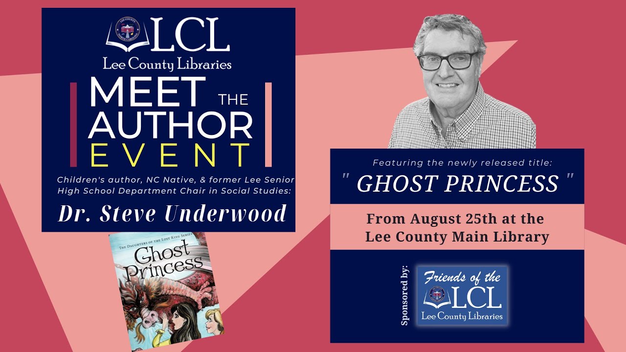 Meet the Author Event featuring Dr. Steve Underwood - YouTube