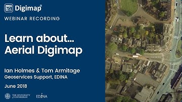 Learn about... Aerial Digimap webinar recording