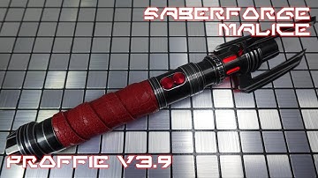 SaberForge Malice lightsaber (Proffie v3.9)