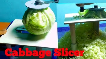 How to Make a  Cabbage  Cutting Machine || How to Make Cabbage Slicer