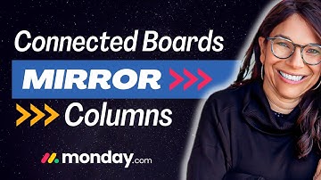 How to Use a Connected Board Column and Mirror Columns in monday.com | Simpleday