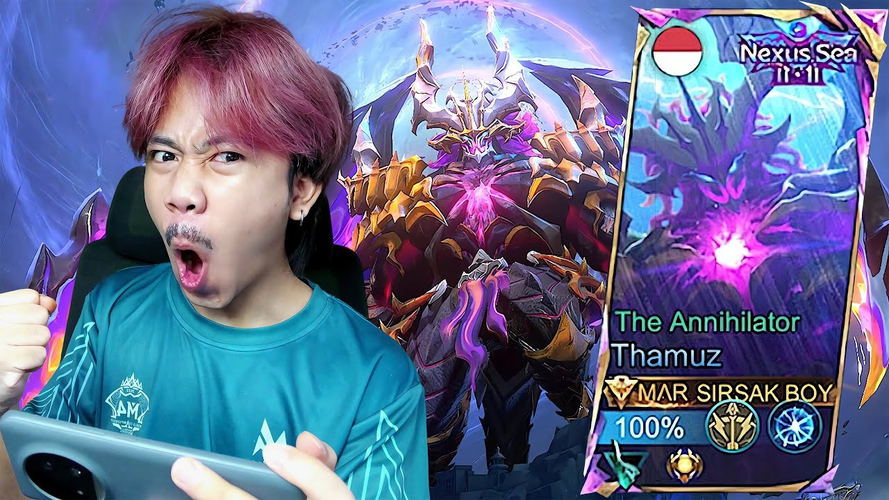REVIEW SKIN NEXUS SEA 11.11 THAMUZ THE ANNIHILATOR - Mobile legends