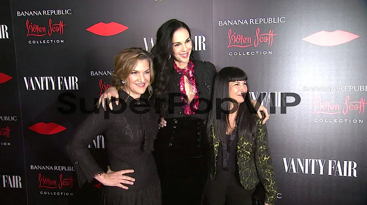 L'Wren Scott, Krista Smith, Catherine Sadler at Ba...