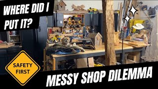 WorkShop Cleanup and Organization shop baseline tour 2024 for Woodworkers & DIYers   #woodworking