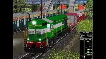 Attached Freight Coachs In Pick Up Duties || Part One || IR In MSTS Open Rail