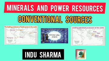 Conventional Sources of Energy in English#Class-8#Geog# Chapter-3#Minerals and Power Resources#