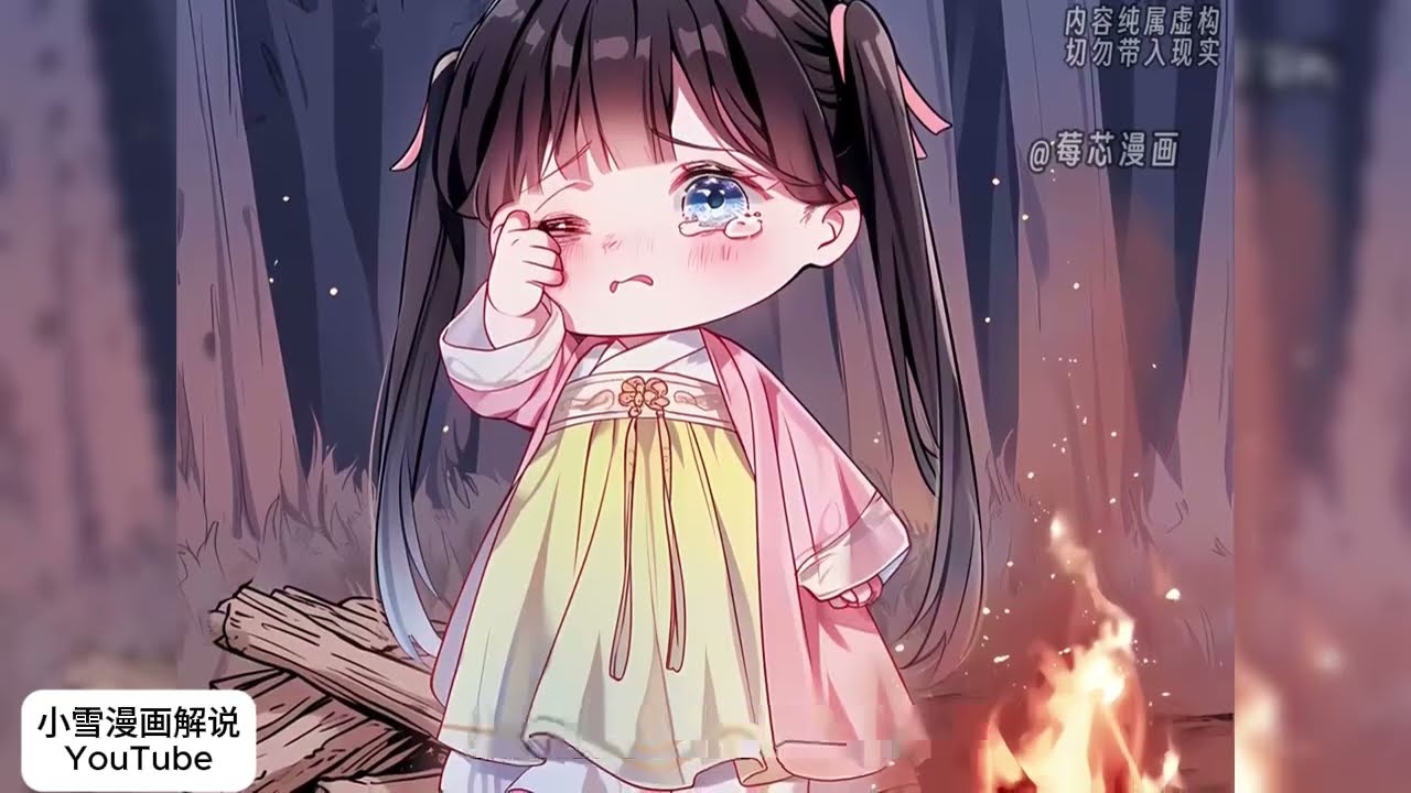 《爹爹开门,系窝呀!》三岁小萌娃为了填报肚子竟和小虎崽抢奶喝 #有声漫画 #二次元