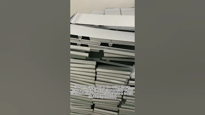 FFU assembling process details and package process