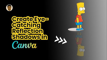 HOW TO CREATE EYE CATCHING REFLECTION SHADOWS IN CANVA || REALISTIC IMAGE REFLECTION EFFECT