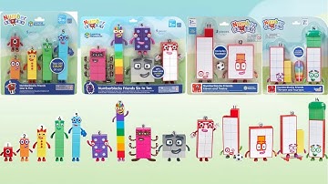 10:16 Minutes Compilation Unboxing Numberblocks Friends 1 to 14 Figure Set! Satisfying ASMR Video