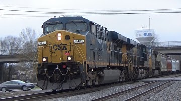 CSX ES40DC 5401 w/ Nice K5HL Leads Manifest Q581-02 on 1/2/22