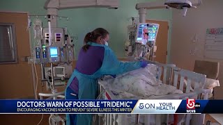 Doctors warn of rise in COVID, flu and RSV cases