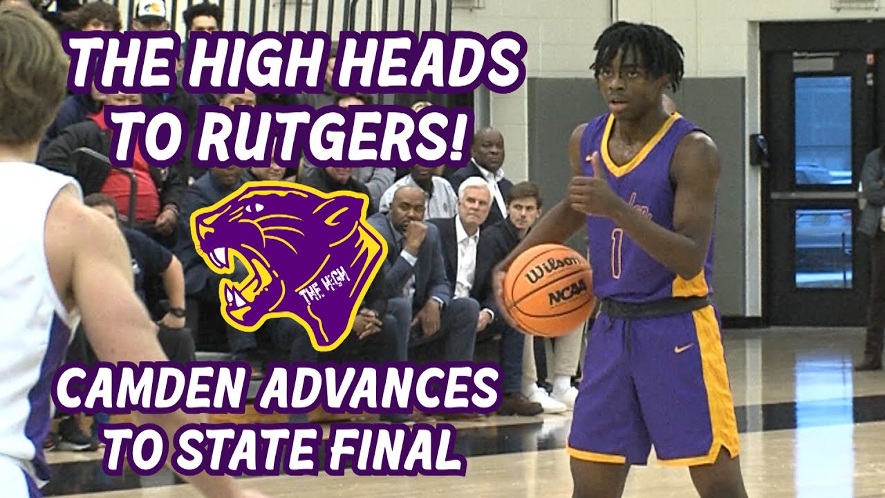 Camden 77 Rumson-Fair Haven 43 | Group 2 State Semifinal | Cian Medley 20 points
