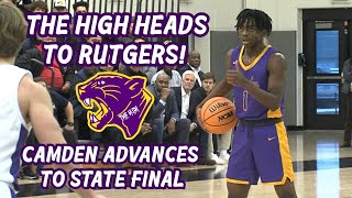 Camden 77 Rumson-Fair Haven 43 | Group 2 State Semifinal | Cian Medley 20 points