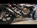 BMW S1000RR 2022 with SC Project  Racing  Carbon exhaust