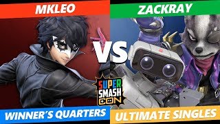 SSC 2019 SSBU - MkLeo (Joker) Vs. Zackray (Wolf, ROB) Smash Ultimate Winners Quarters