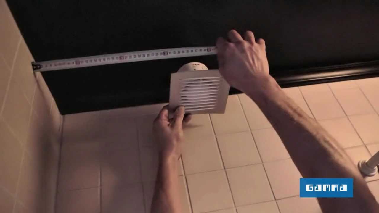 Installer un extracteur dans la salle de bains vidéo bricolage ...