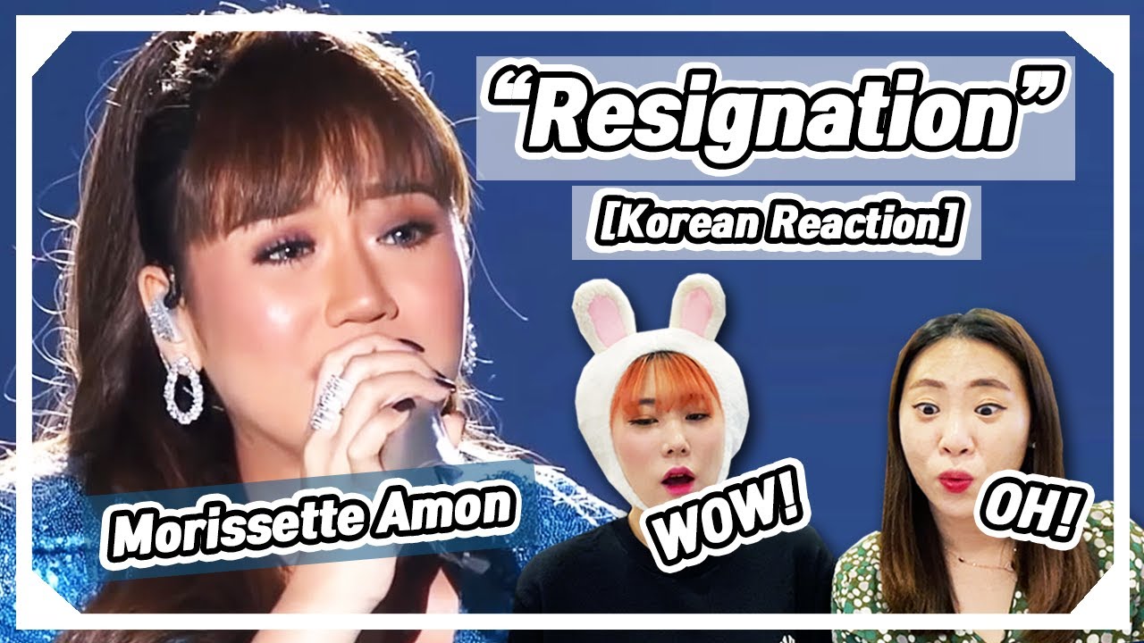 Morissette Amon “Resignation” “체념” [KOREAN REACTION]