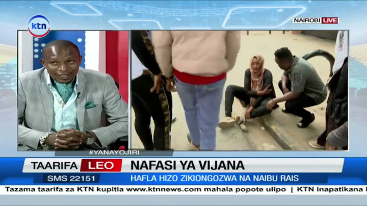 Kizaazaa chazuka baada ya vijana waliojiami kuwavamia wanaharakati wanaondamana jijini Nairobi