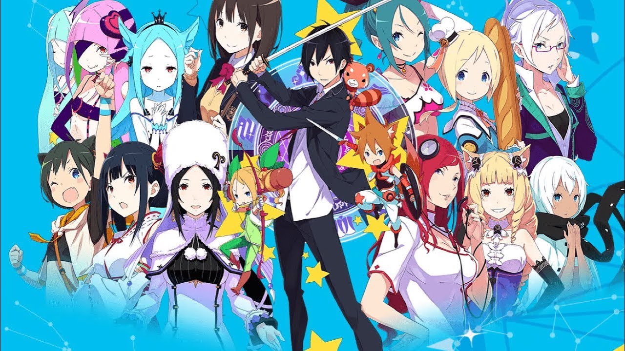 Conception PLUS: Maidens of the Twelve Stars Game's Launch Trailer Streamed  - News - Anime News Network