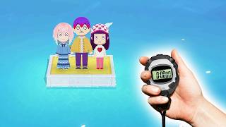 Who Lasts Longest on an Isolated Island in Tomodachi Life LTD? (Friends vs Lovers vs Spouses)