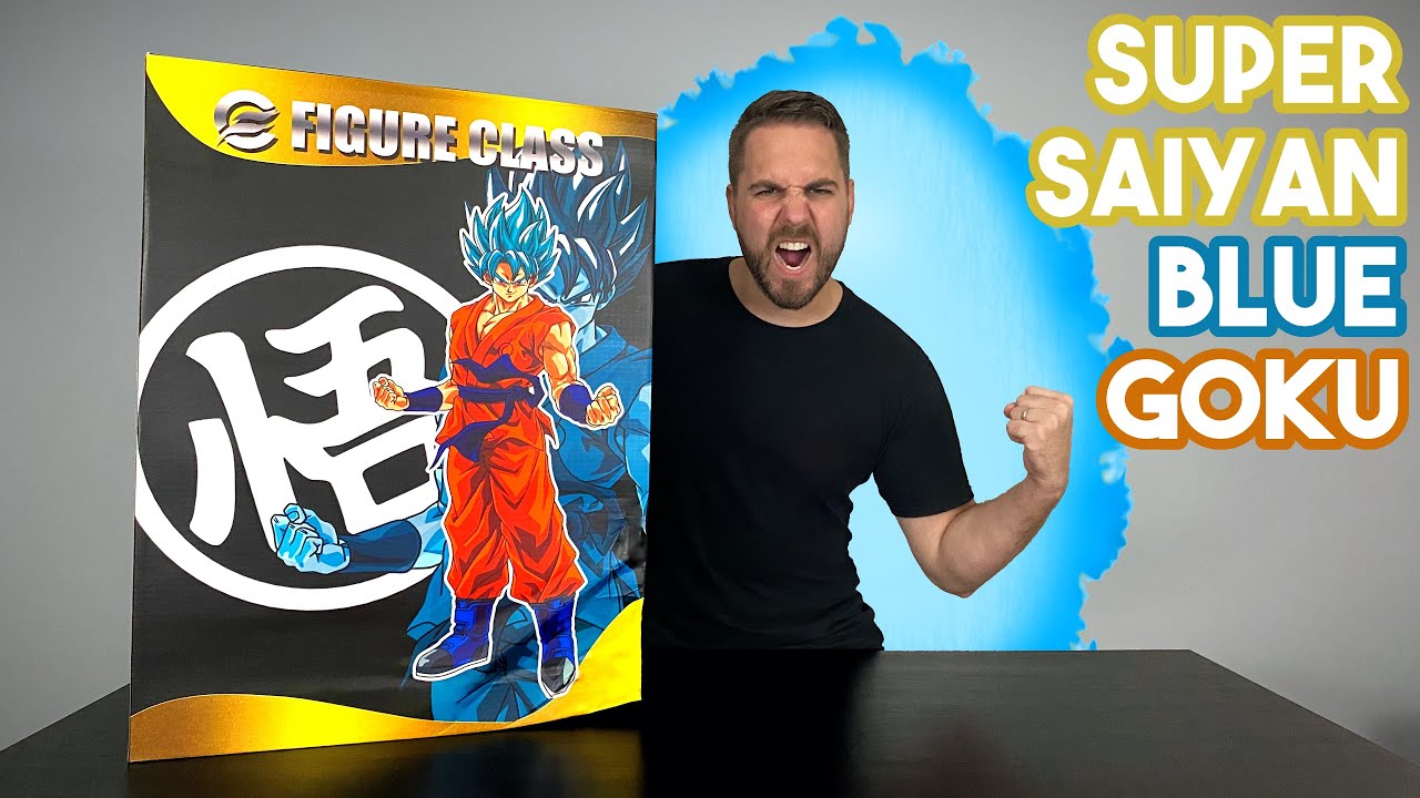 UNBOXING!  Super Saiyan Blue Goku by Figure Class - Dragon Ball Super