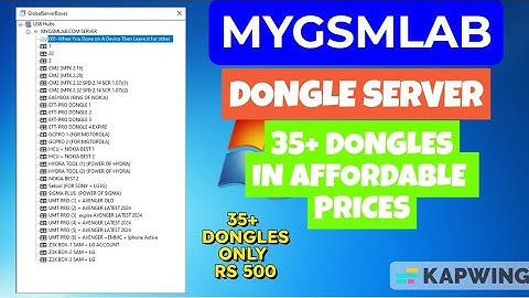 MyGsmlab Dongle Server 35+ Dongle In One Server 2nd Biggest Server in The World 🌎