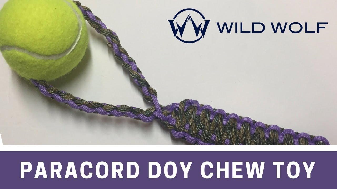 Paracord Dog Chew Toy Diy You