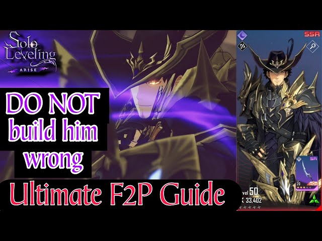 SNIPER BUILD Lim Tae Gyu - Solo Leveling Arise Global class=