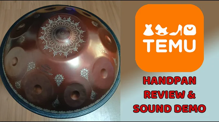 TEMU HANDPAN REVIEW & SOUND DEMO (18 inch) @temu #handpan #drums #music