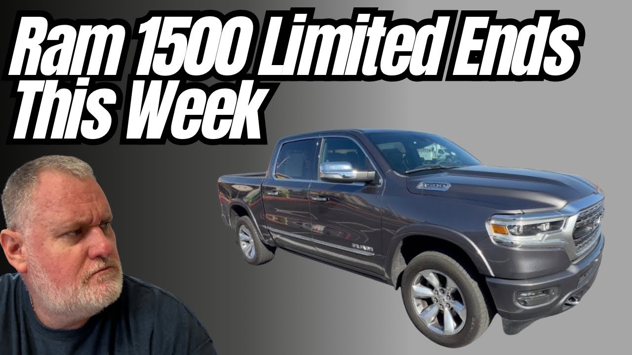 Ram 1500 Limited Is Ending This Week