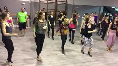 Samba no pé con Sofie Toris en Barcelona 9.2.2017.