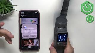 DJI Osmo Mobile 8P – كيفية التوصيل بهاتف آيفون screenshot 3