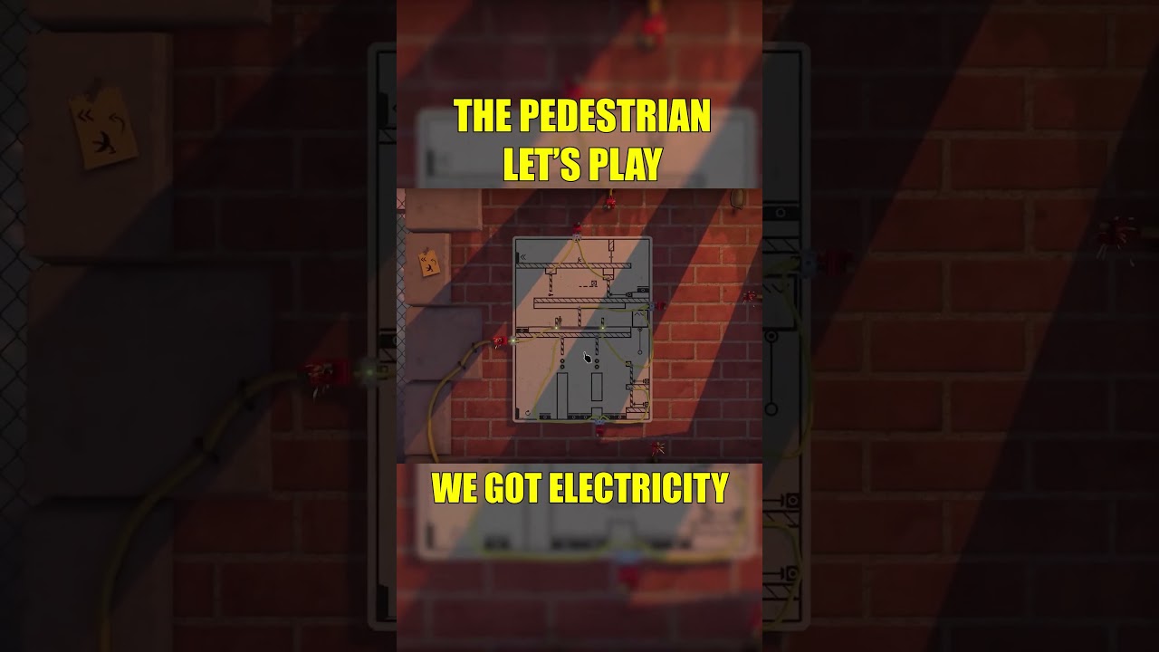We got electricity | A NOOB plays The Pedestrian Blind Playthrough