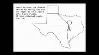 The Texas Episode - Texas Can Be Divided Into Four States