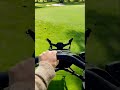 Walking the course just feels better.
