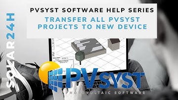 How to transfer PVsyst Data to new device