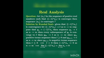 Real Analysis