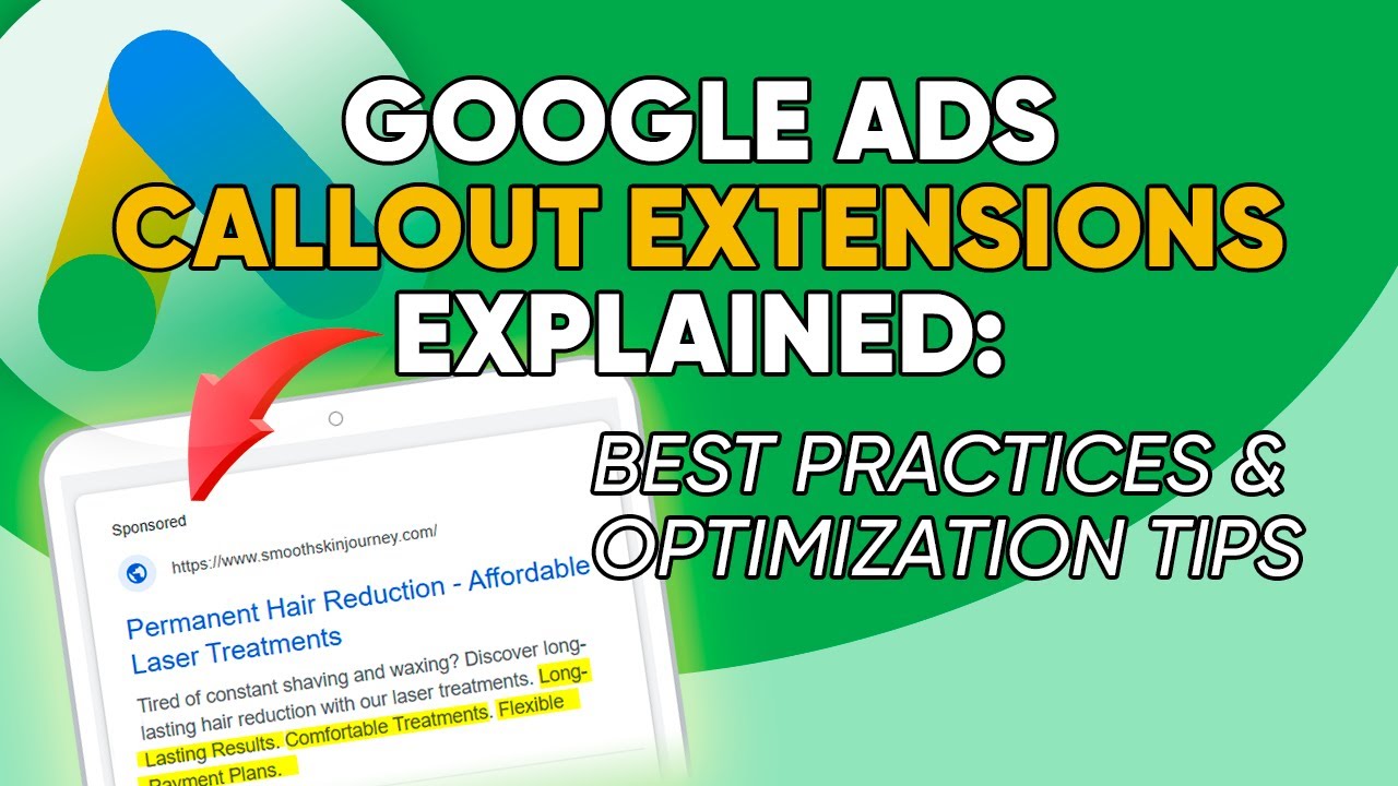 Callout Text Examples How to Build Callout Extensions in Google Ads - YouTube